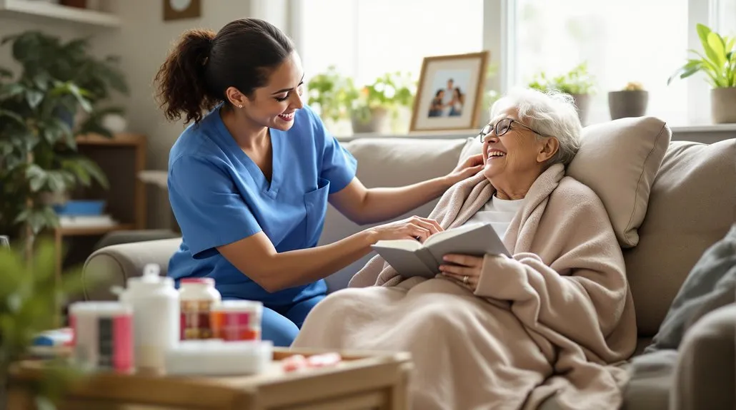 Cuidado domiciliar profissional